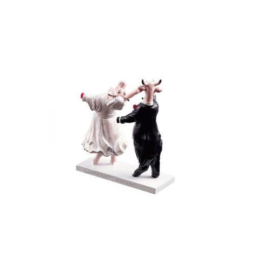 Cow Parade Vaca Moowlyweds Pequena 1