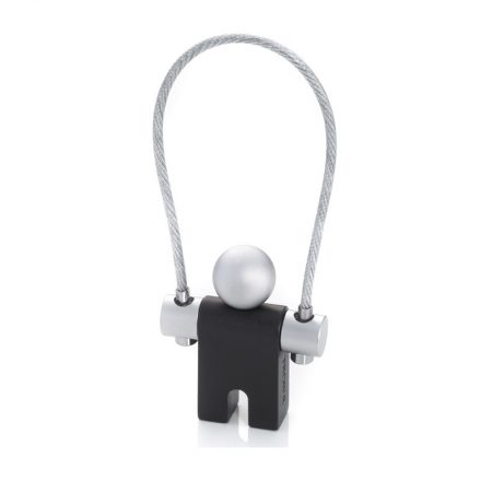 llavero divertido jumper negro