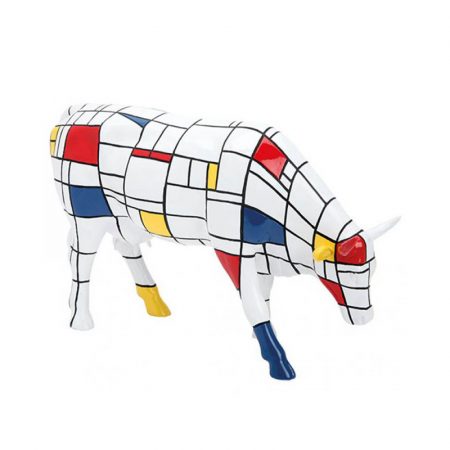 Cow Parade Moondrian Grande 1