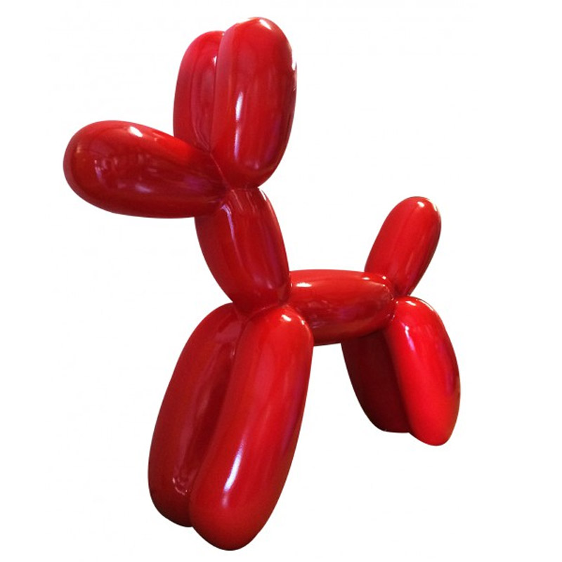 perro-jeff-koons-rojo-frente