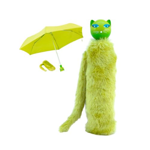 Paraguas gato Amarillo Pylones