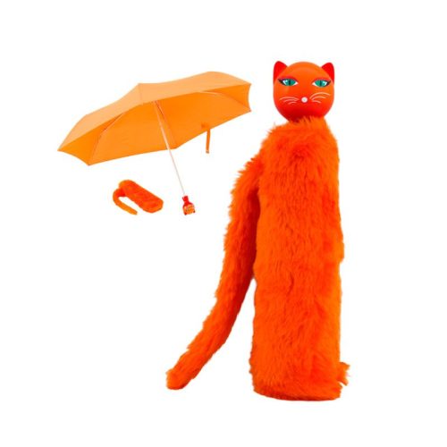 Paraguas gato Naranja Pylones
