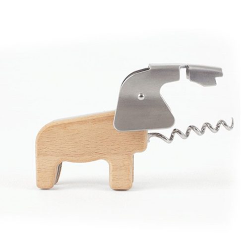Sacacorchos elefante abierto