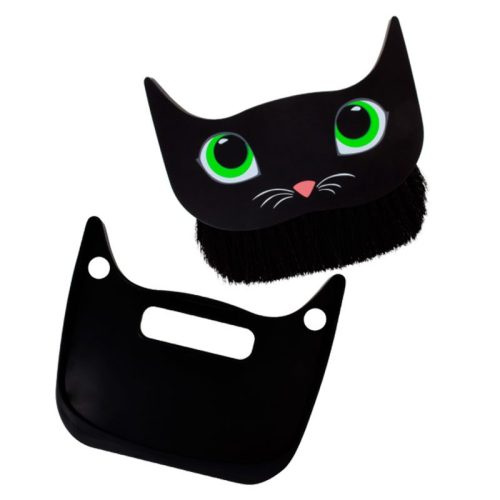 Cepillo y recogedor gato negro Pylones abierto