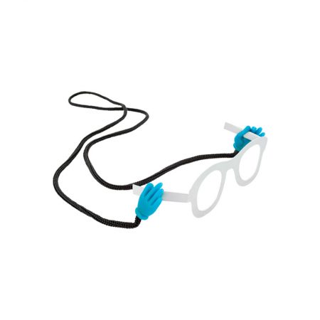 Cordón Gafas "manitas" azul pylones