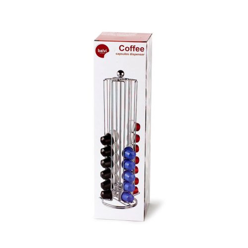 Dispensador capsulas torre caja