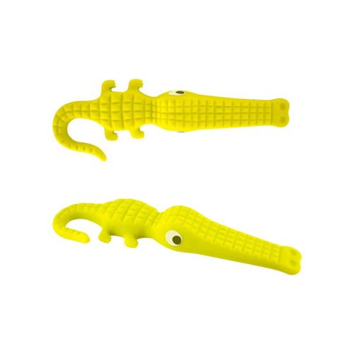 Tope puerta cocodrilo amarillo Pylones