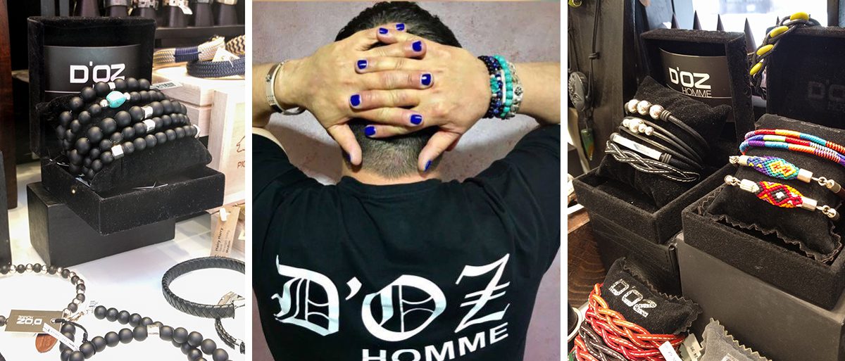 pulseras de diseño para hombre d'oz