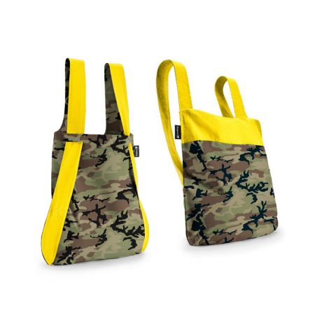 bolsa-mochila-plegable-camuflaje-amarillo