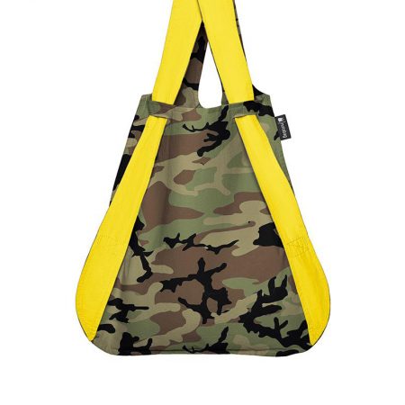 bolsa-mochila-plegable-camuflaje-amarillo-bolsa