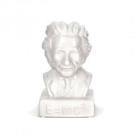 Hucha cerámica de Albert Einstein, un regalo muy original