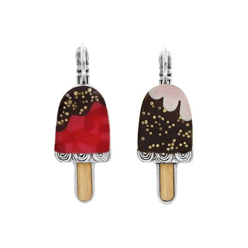 Pendientes "Helados de chocolate y fresa" de Taratata