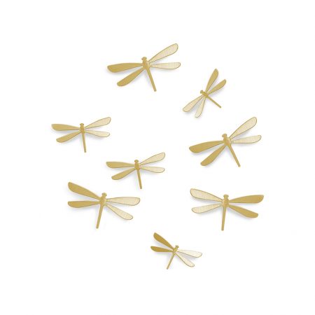 libélulas doradas Umbra con autoadhesivo wall-decor