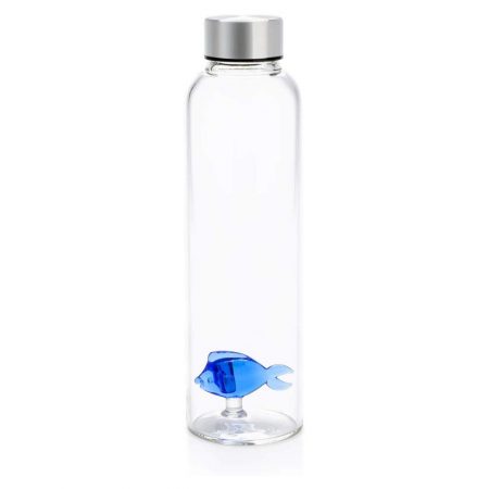 Botella original de borosilicato de 0.5 L Balvi Pez