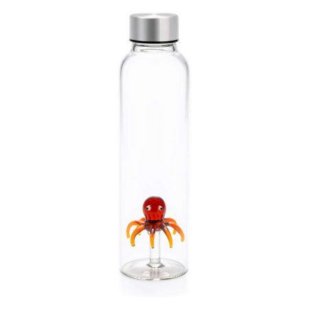 Botella original de borosilicato de 0.5 L Balvi pulpo