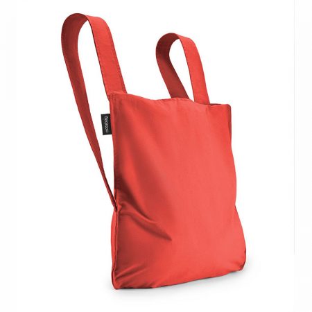 Bolsa-mochila plegable Roja