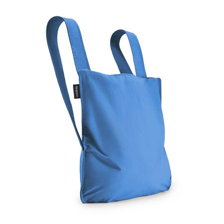 Bolsa-mochila plegable Azul