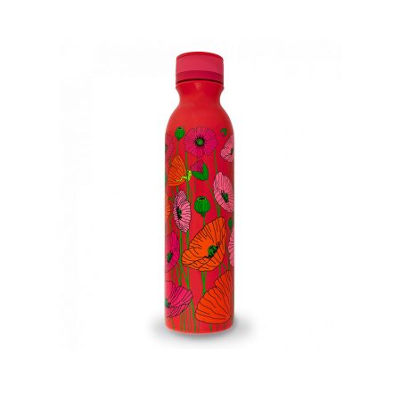Botella termo keep cool 75cl de Pylones Amapolas