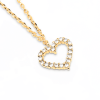 Collar Heart Blanco de Oro 18k P de Paola