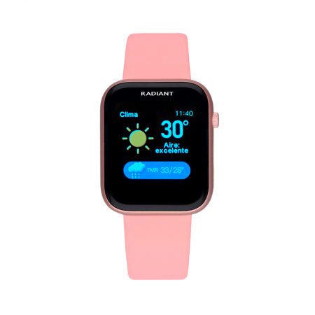 reloj smart watch manhattan radiant pulsera actividad blanco