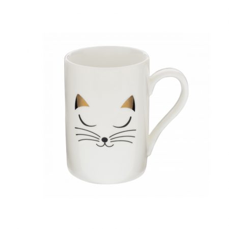 Taza mug Original estampados Pylones Gato Blanco