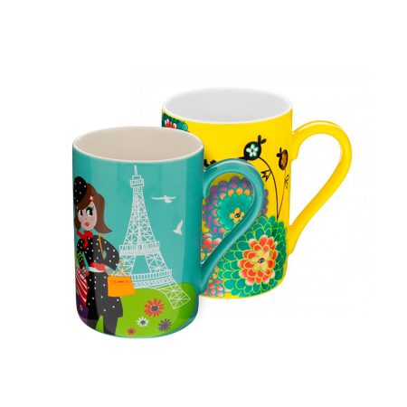 originales tazas tipo mug con estampados de Pylones