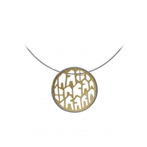 colgante plata Orfega pequeno Ocre Jordan