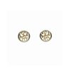 pendientes plata Orfega presion pequeno ocre Jordan