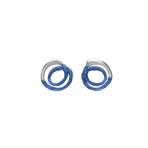 Pendientes plata pequeños OBA Orfega - Imagen 2