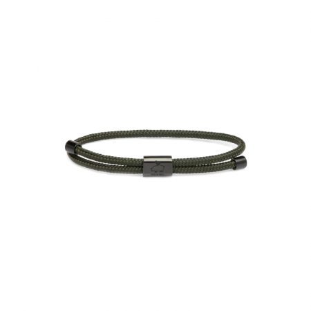 Pulsera Little Lewis cierre Negro ajustable de Pig & Hen