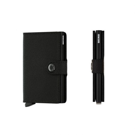 Cartera SECRID Miniwallet CRISPLE automática anticopia Negro