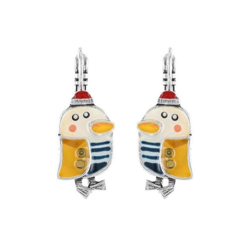 Pendientes Vuela Alto plateado amarillo Taratata 1