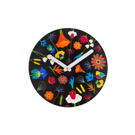 Reloj de Pared Happy Time Jardín de Flores Pylones