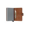 Cartera Secrid Miniwallet Vintage Cognac automatica anticopia