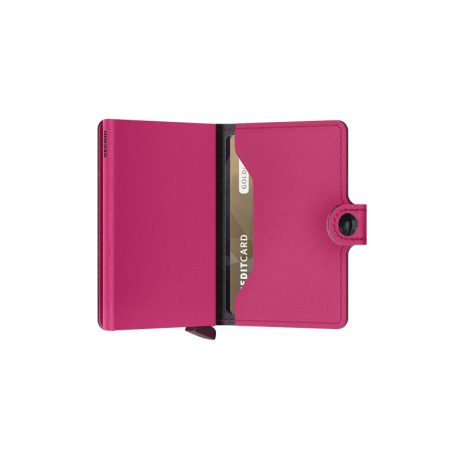 Cartera Secrid Miniwallet Yard Fucsia automatica anticopia 2