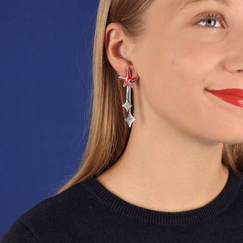 Pendientes Fragment Taratata Multicolor botón 2