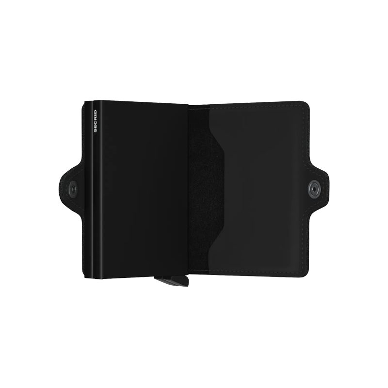 Cartera SECRID Doble Twinwallet automática anticopia Matte Negra 2