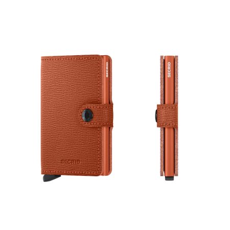 Cartera SECRID Miniwallet automática anticopia CRISPLE Naranja