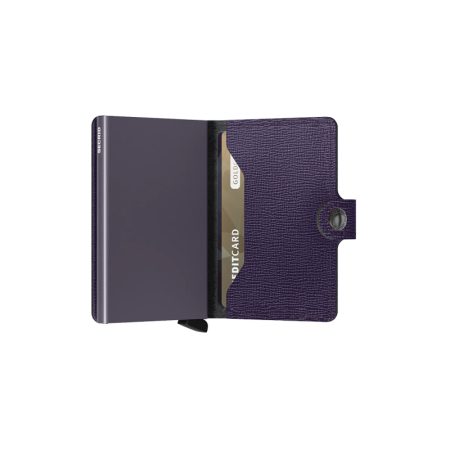 Cartera SECRID Miniwallet automática anticopia Crisple Púrpura 2