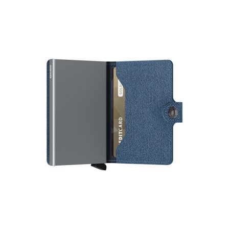 Cartera SECRID Miniwallet automática anticopia Twist Azul 2