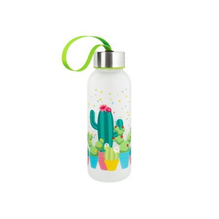Botella de agua Happyglou Pylones 42cl Cactus
