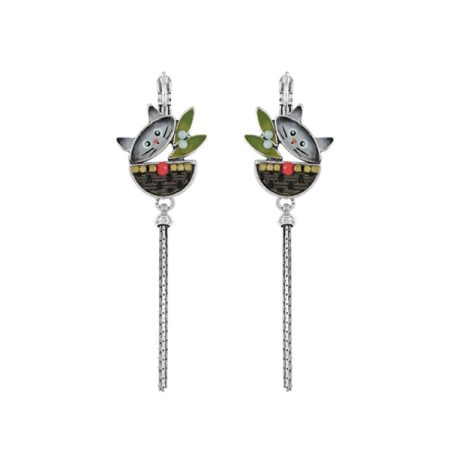Pendientes Gros Malin Taratata originales gato medianos 1