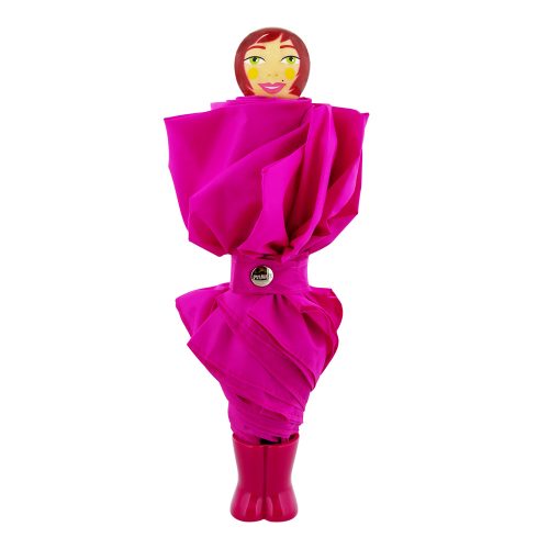 paraguas original Pylones Rain Parade chica fucsia