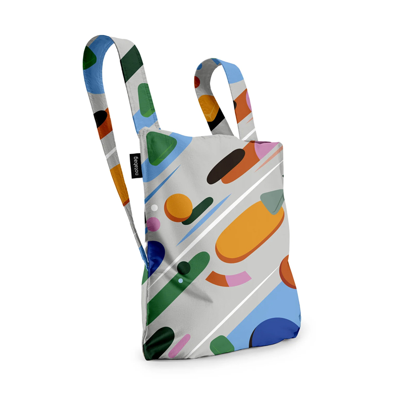 Bolsa Mochila Plegable Multicolor Fruit Salad 3