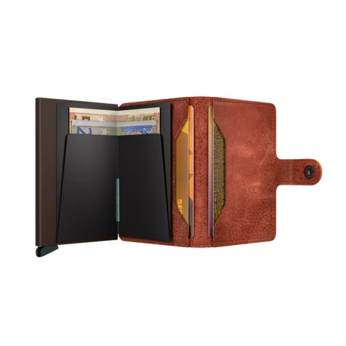 Cartera SECRID anticopia Style Vintage naranja 3