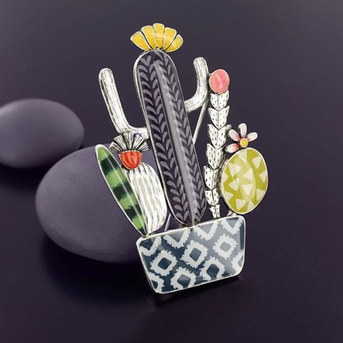 Broche Taratata Cactus 3