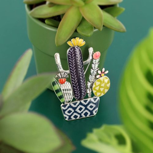 Broche Taratata Cactus 4