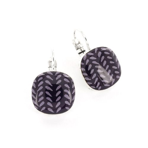 Pendientes Taratata Cactus violeta