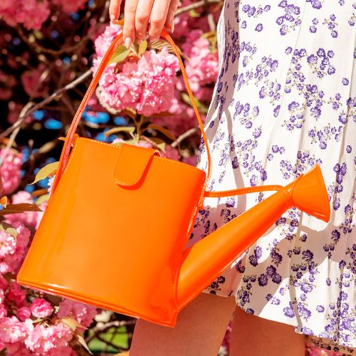 Garden Party bolso original regadera Pylones naranja
