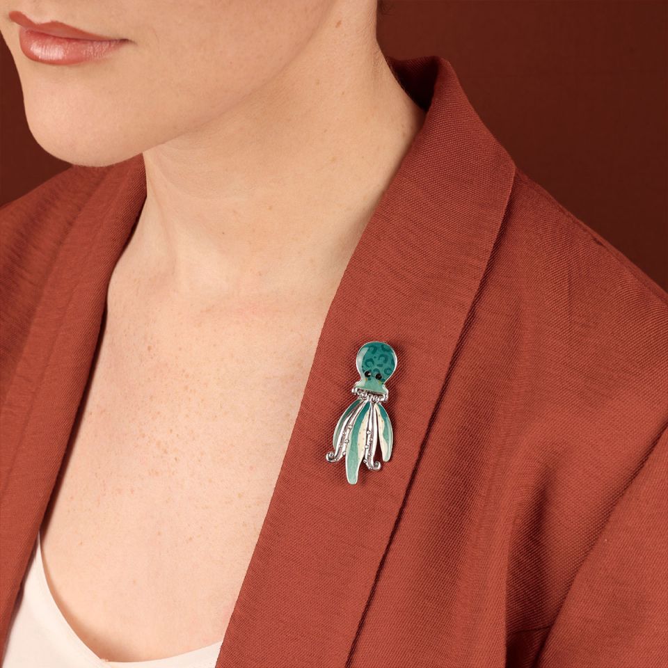 Broche original Taratata Abysses pulpo modelo